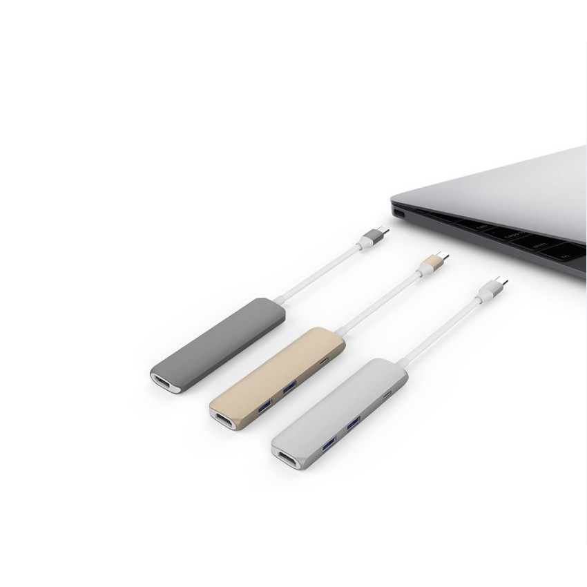 HyperDrive USB Type C Hub with 4K HDMI Support For MACBOOK Pro & 12″