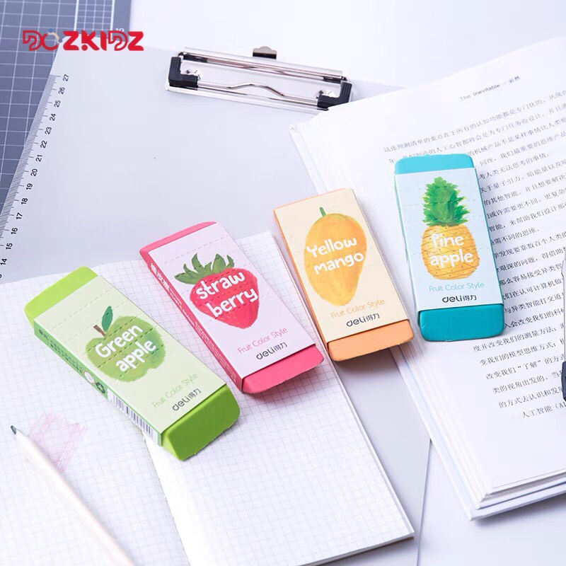 Tẩy bút chì Deli siêu to (1 chiếc), đồ dùng học tập cho bé - DOZKIDZ