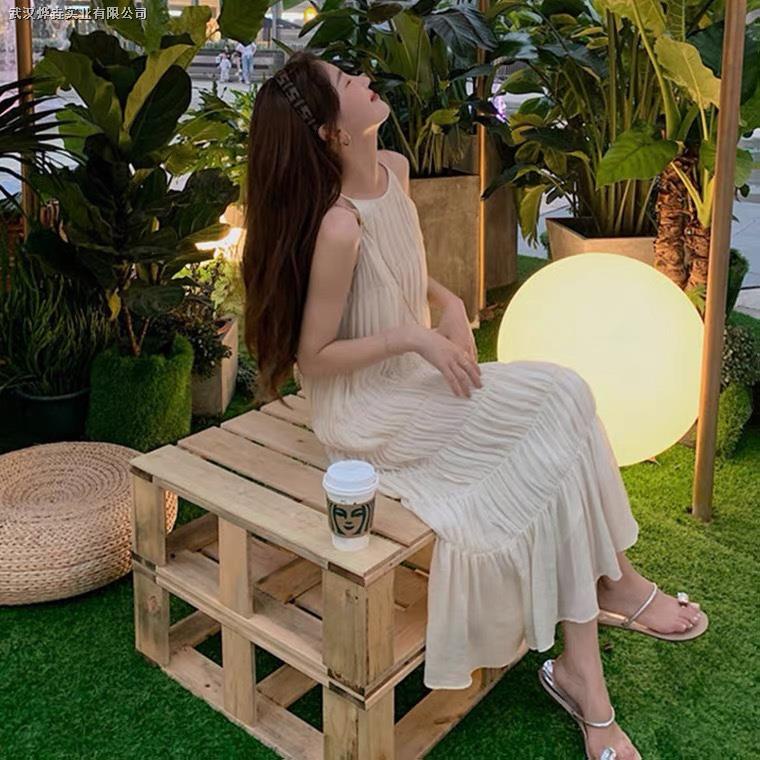 ✇✶☍Đầm Hai Dây Đi Biển Kiểu Pháp Ngọt Ngào Cho Nữ