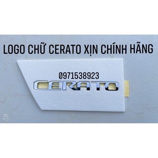 Logo chữ cerato dán xe kia cerato 2018-2021 xịn chính hãng 86310m6100