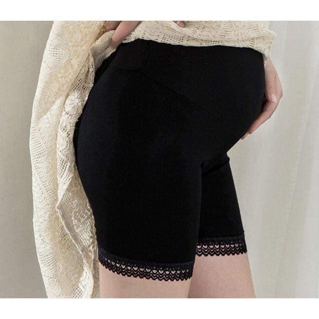 Quần đùi váy bầu ( cạp chun chỉnh)