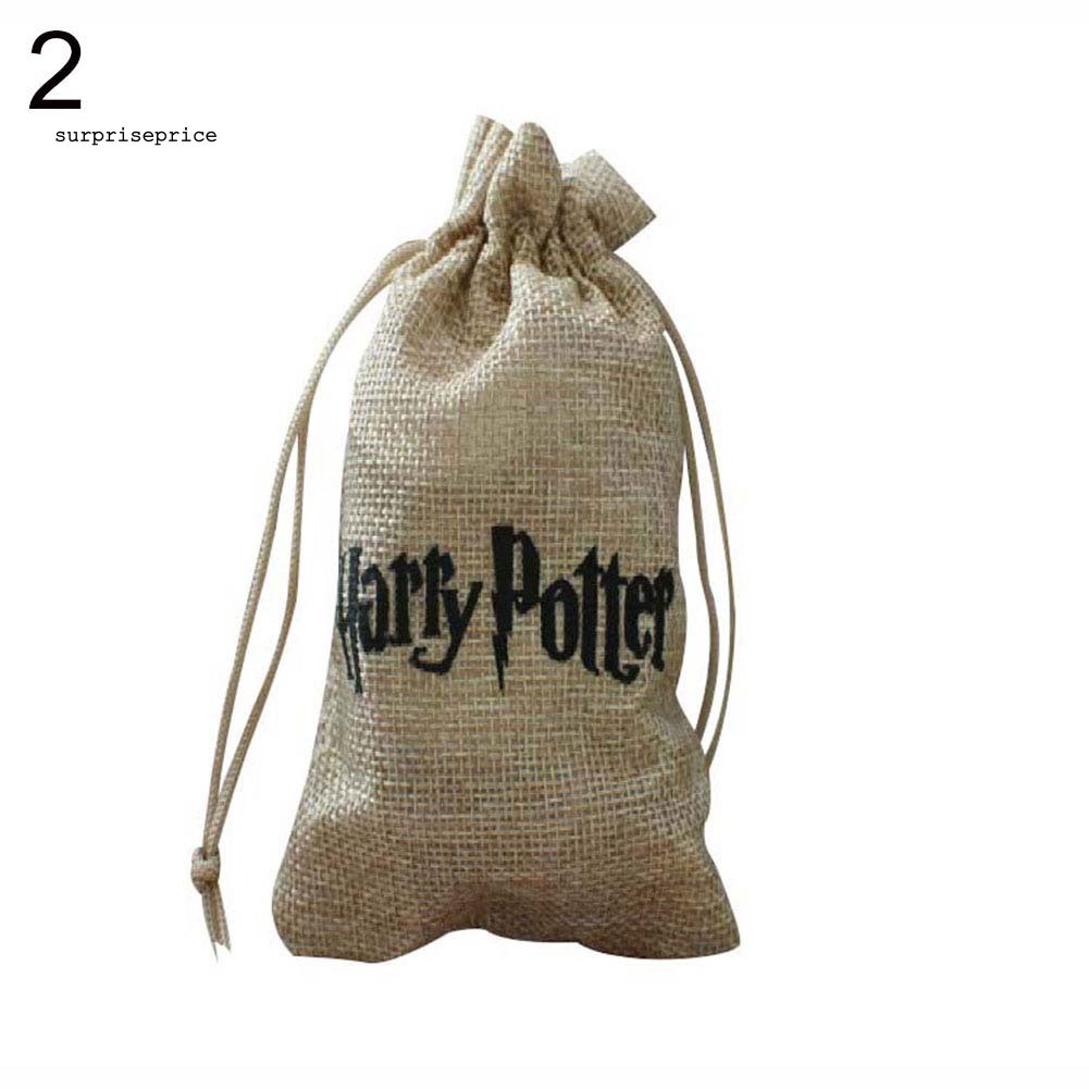 Túi Dây Rút Đựng Tiền Xu Họa Tiết Harry Potter Độc Đáo