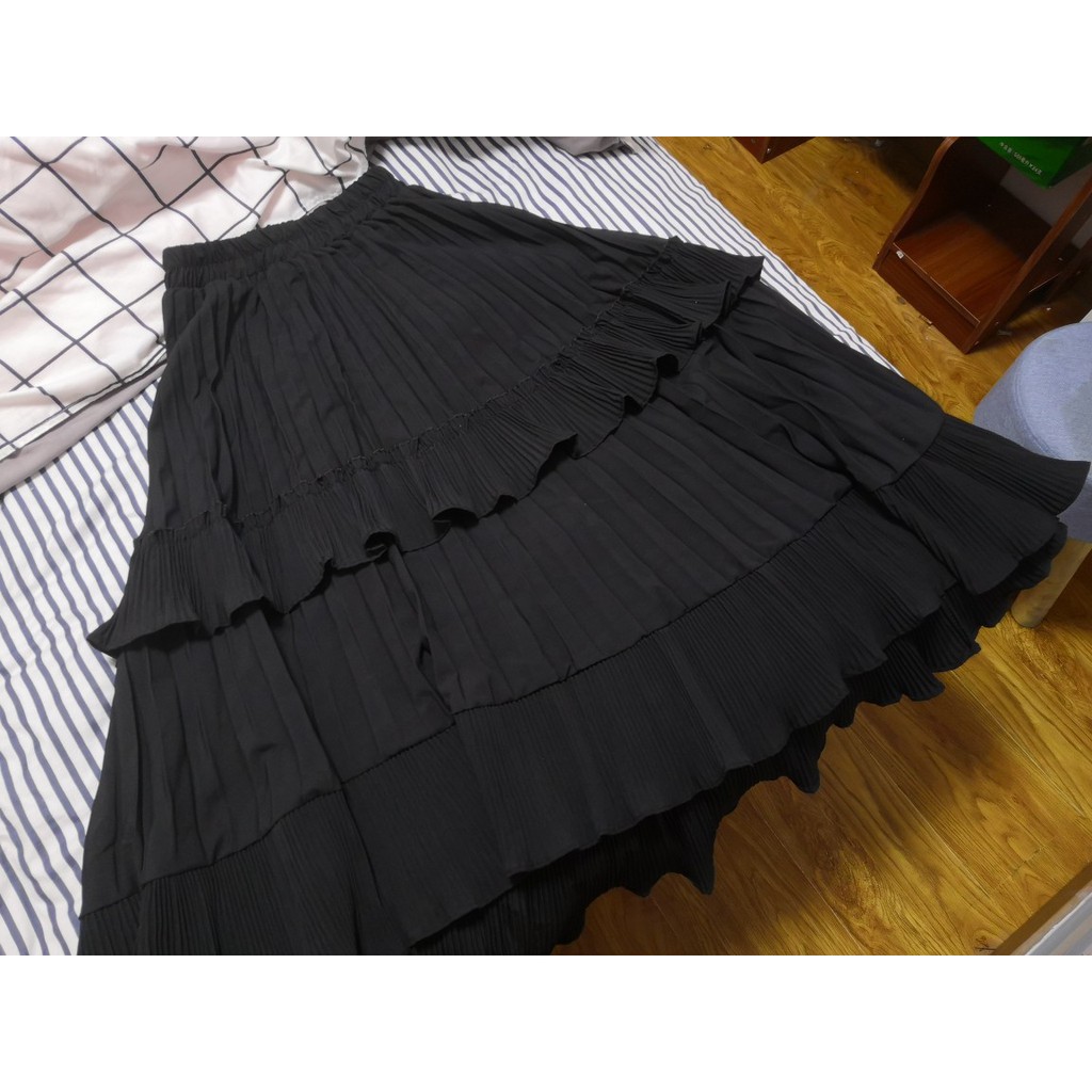 ( ORDER ) Chân váy xòe xếp tầng ulzzang (ảnh thật ở cuối) AK493 | BigBuy360 - bigbuy360.vn