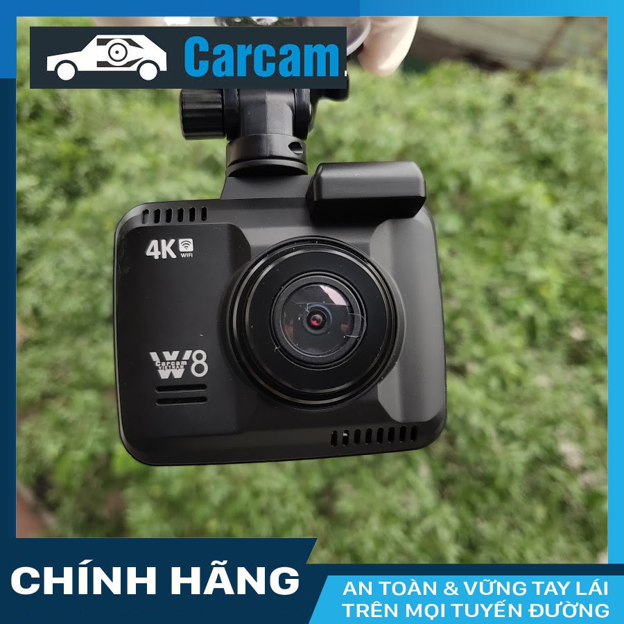 Camera hành trình ô tô W8 Carcam Wifi GPS 4K + thẻ nhớ 32GB class 10 | BigBuy360 - bigbuy360.vn