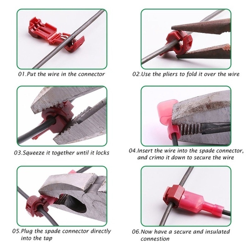 1 đầu nối dây điện nhanh chống nước hình chữ T