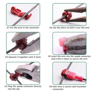 [1PC Quick Electrical Cable Connectors ][ Snap Splice Lock Wire Terminal Crimp Wire Connector][ T Tap Ternimal Clip][ Waterproof Electric Connector]