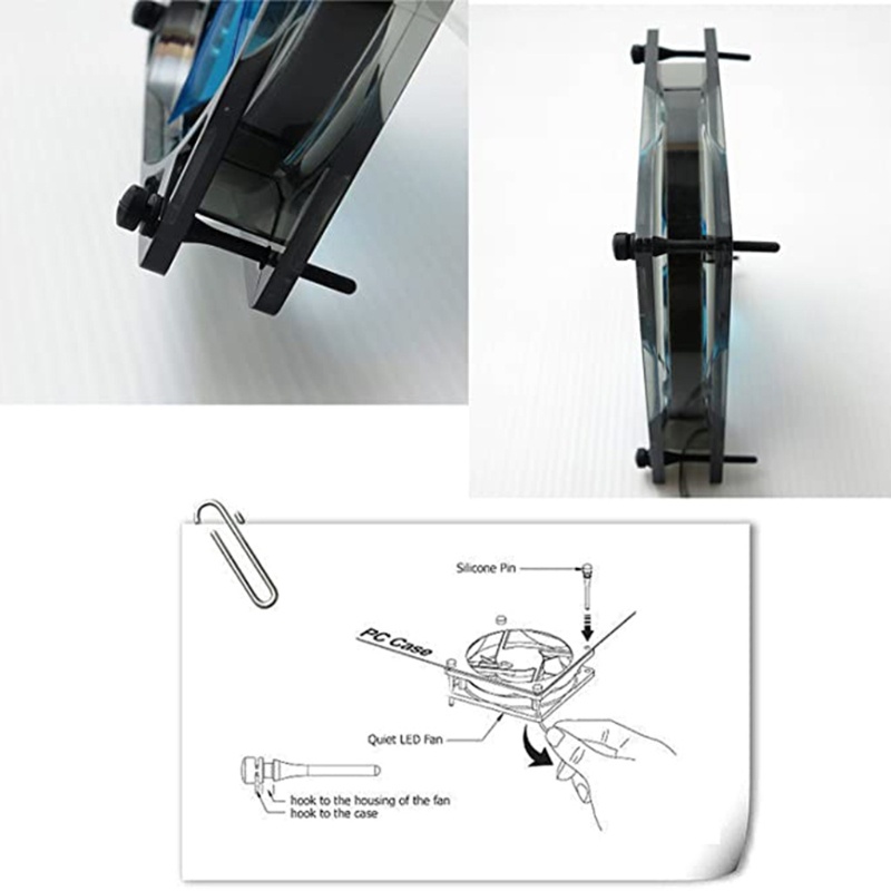 Đinh Vít Nhựa Cao Su Chịu Nhiệt Độ Cao Chống Ồn Cho Quạt