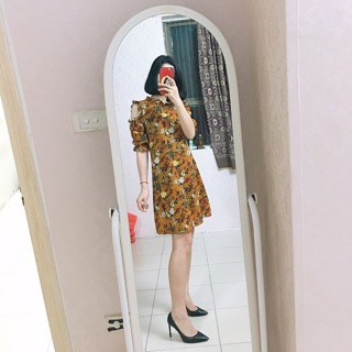Váy hoa suông
