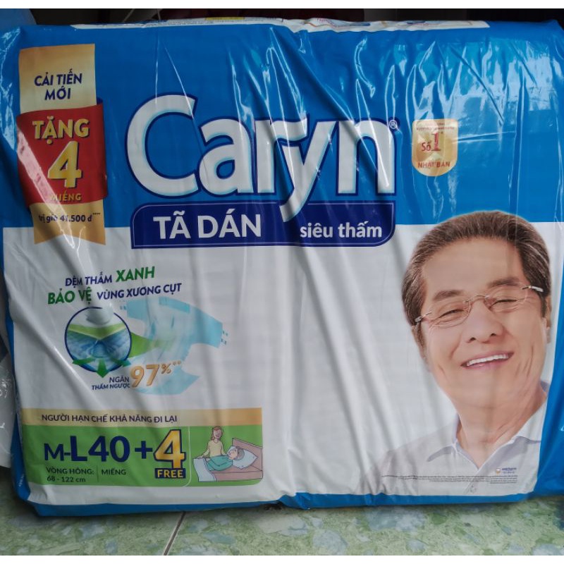 Bán lẻ tã dán Caryn cho mẹ đi sinh size M/ML/XL