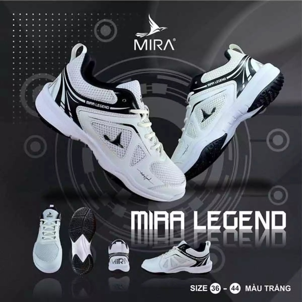 Giày Cầu Lông Mira Legend - Bền, Nhẹ, Êm Ái