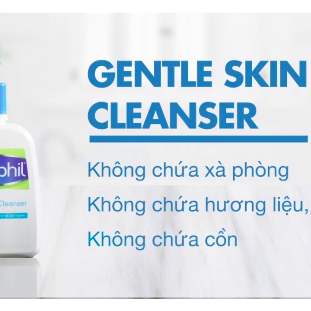Sữa rửa mặt dịu nhẹ Cetaphil Gentle Skin Cleanser 125ml