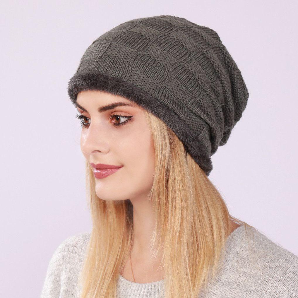 SUMU Mũ Beanie Giữ Ấm Thoải Mái Thời Trang Cho Nữ