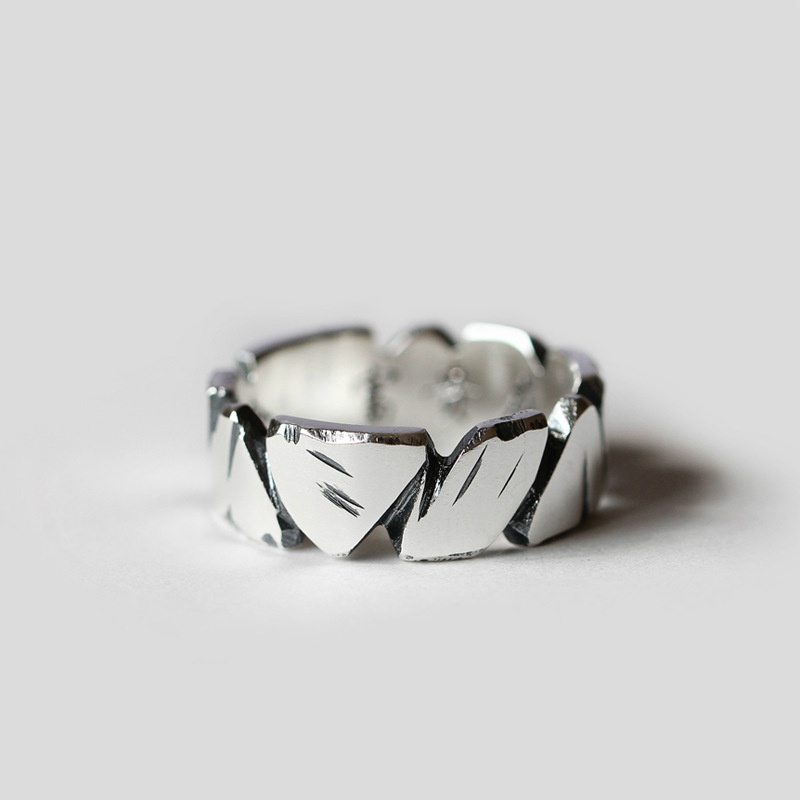 Nhẫn đôi mạ bạc 999 thời trang