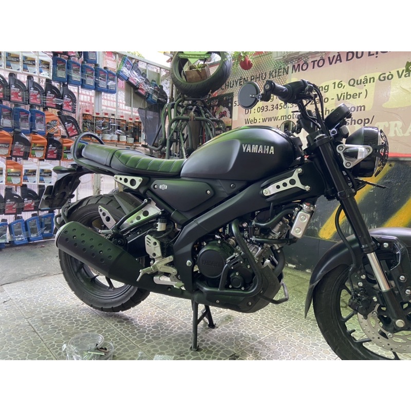 Ốp gác chân sau xsr 155