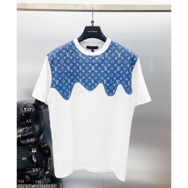 Áo Thun Nam Nữ , Áo Phông In Họa Tiết LV Chất Liệu Cotton 100%.