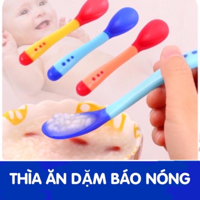 Thìa báo nóng cho bé