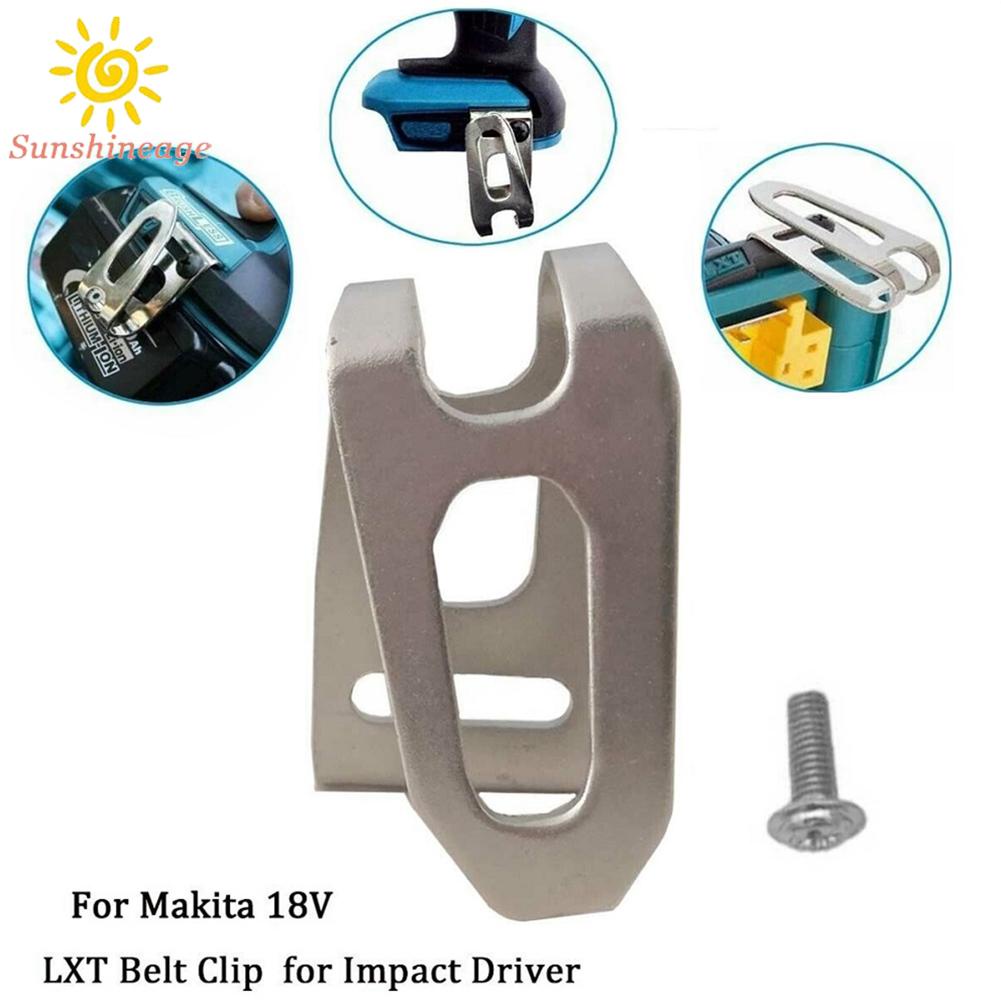 SUNAGE- ~3x Belt Clips Hooks For Makita 18V LXT Cordless Drills Impact Driver Power Tools【SUNAGE-HOT Fashion】