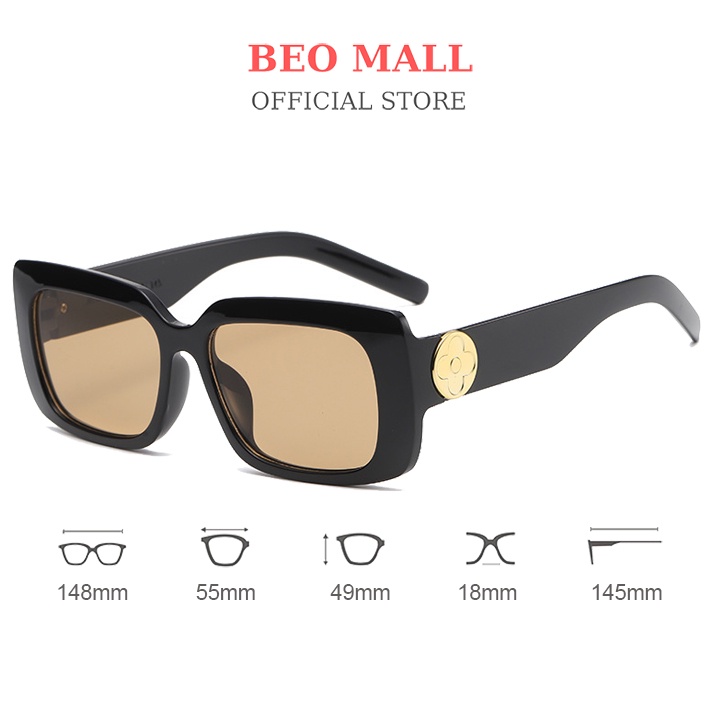 Kính chống nắng cho nữ BEOMALL thiết kế thời thượng và siêu đẹp KT048