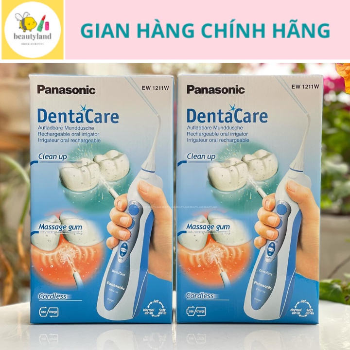 Máy tăm nước cầm tay Panasonic EW1211 - Làm sạch răng nướu
