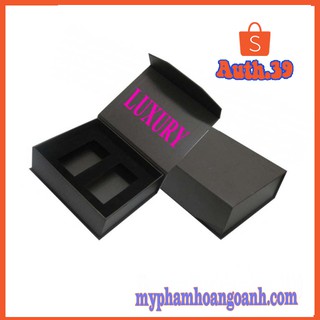 Hộp quà tặng cao cấp in nhãn Luxury đựng nước hoa, mỹ phẩm 80x12x5cm