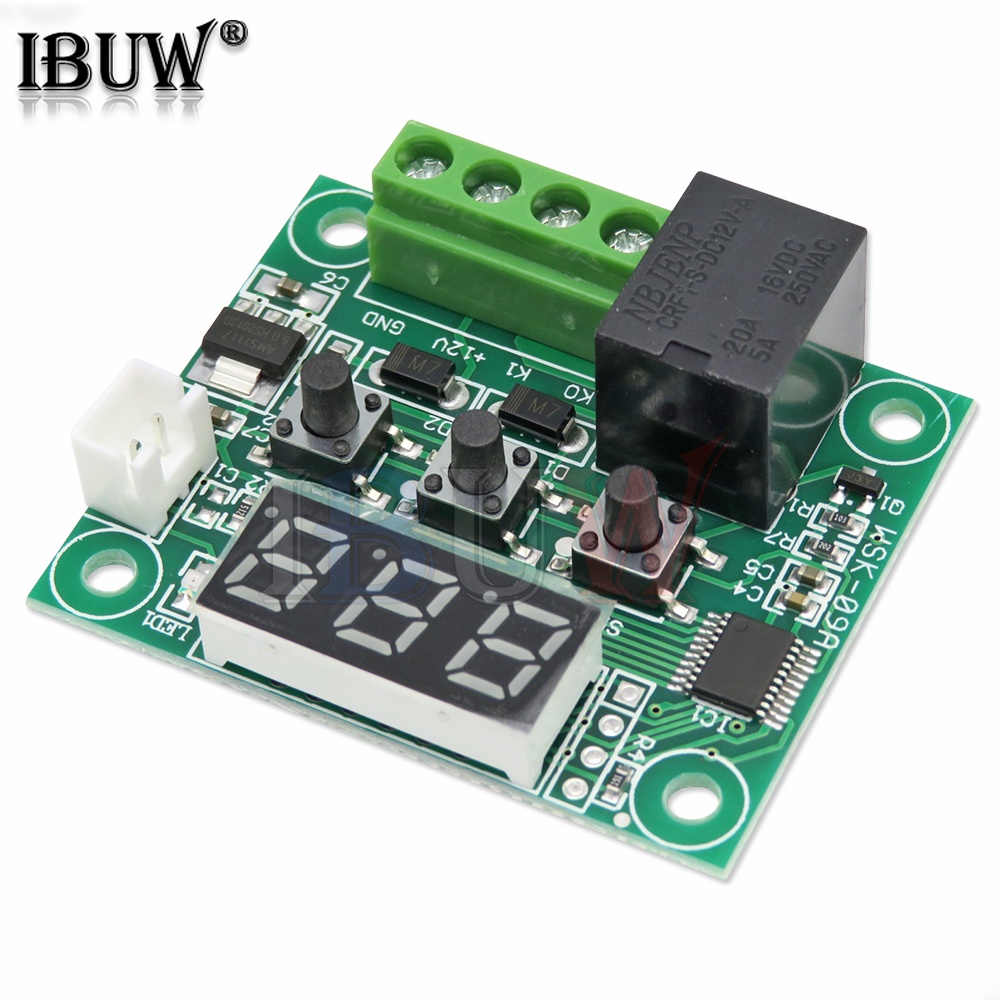 Mô Đun Điều Chỉnh Nhiệt Độ W1209 -50-100C DC 12V W1209 Ốp