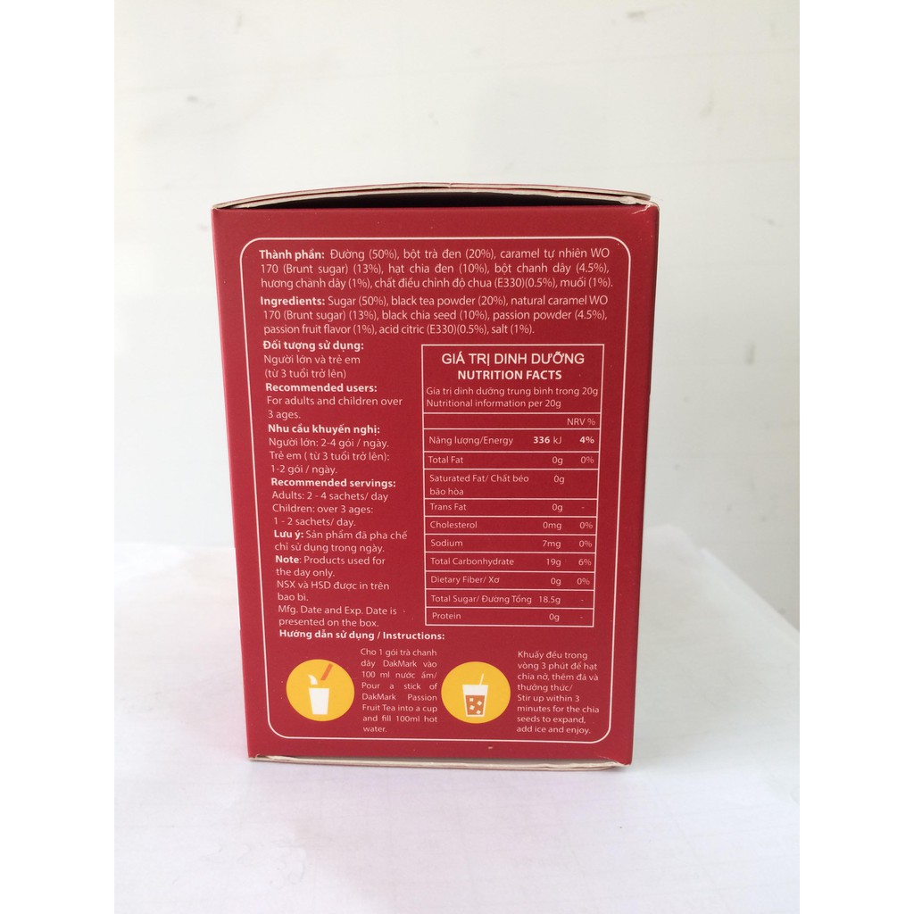 Trà trái cây nhiệt đới vị chanh dây (10 gói, 200gr) | BigBuy360 - bigbuy360.vn