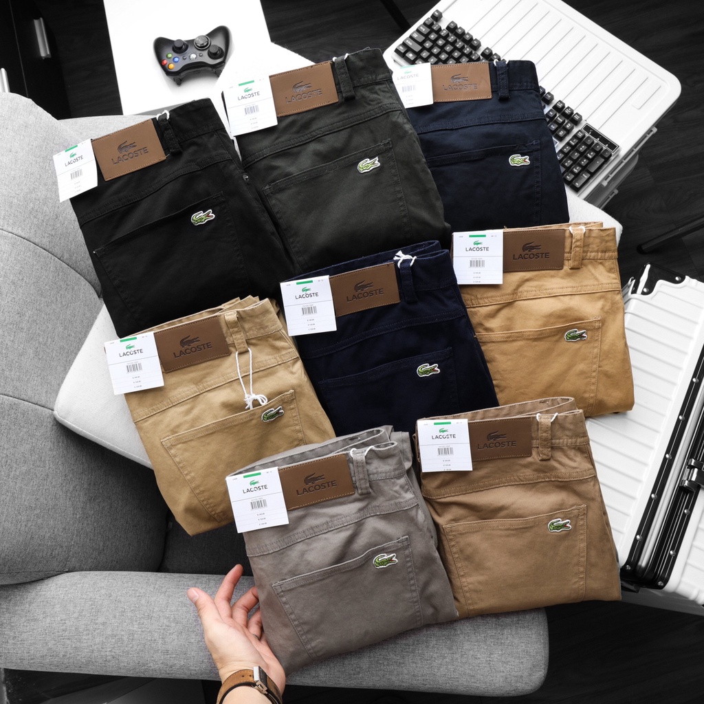 Quần Kaki Dài Giả Jeans Chất Xuất Hàn Cotton Co Giãn , Form Ôm nhẹ Trẻ Trung, BigSize 100kg , Quần d