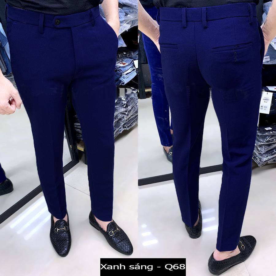 Quần Âu Nam Màu Ghi Dáng Ôm Body Hàn Quốc | BigBuy360 - bigbuy360.vn