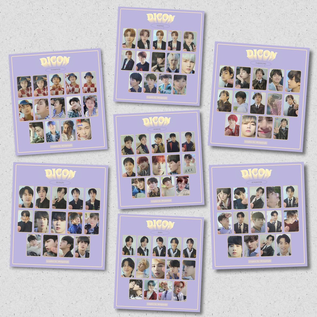 Bộ ảnh Dicon BTS 2022 nguyên seal