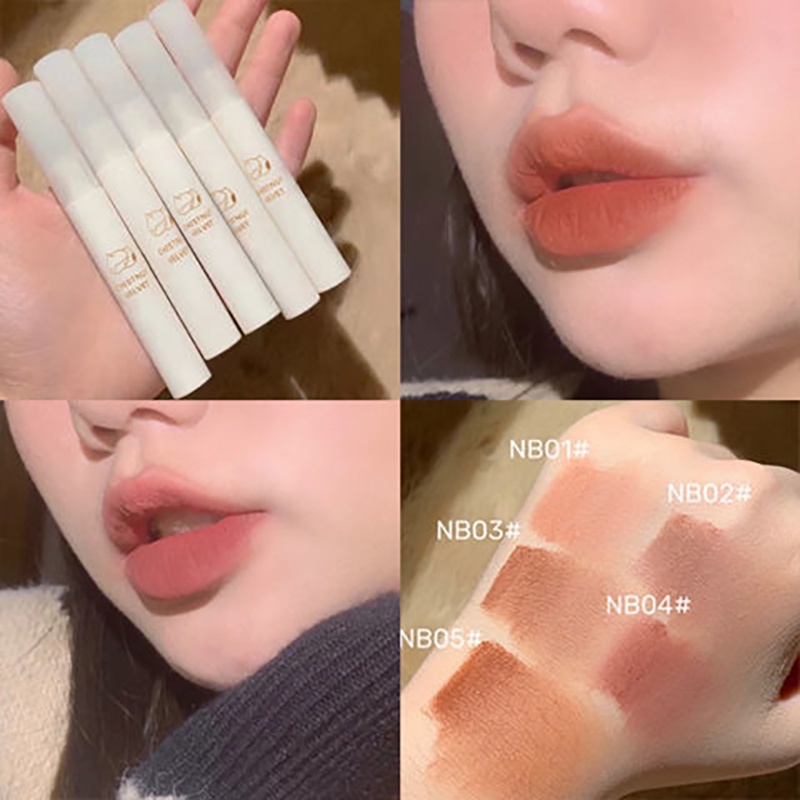Son Kem Lì Chống Nước Chống Dính Lâu Phai 5 Màu Sắc Lựa Chọn