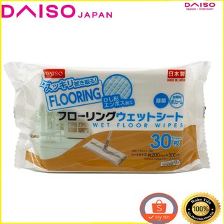 ( DAISO JAPAN) Floor Wipes Wet Tissues (30 Sheets) WET TYPE