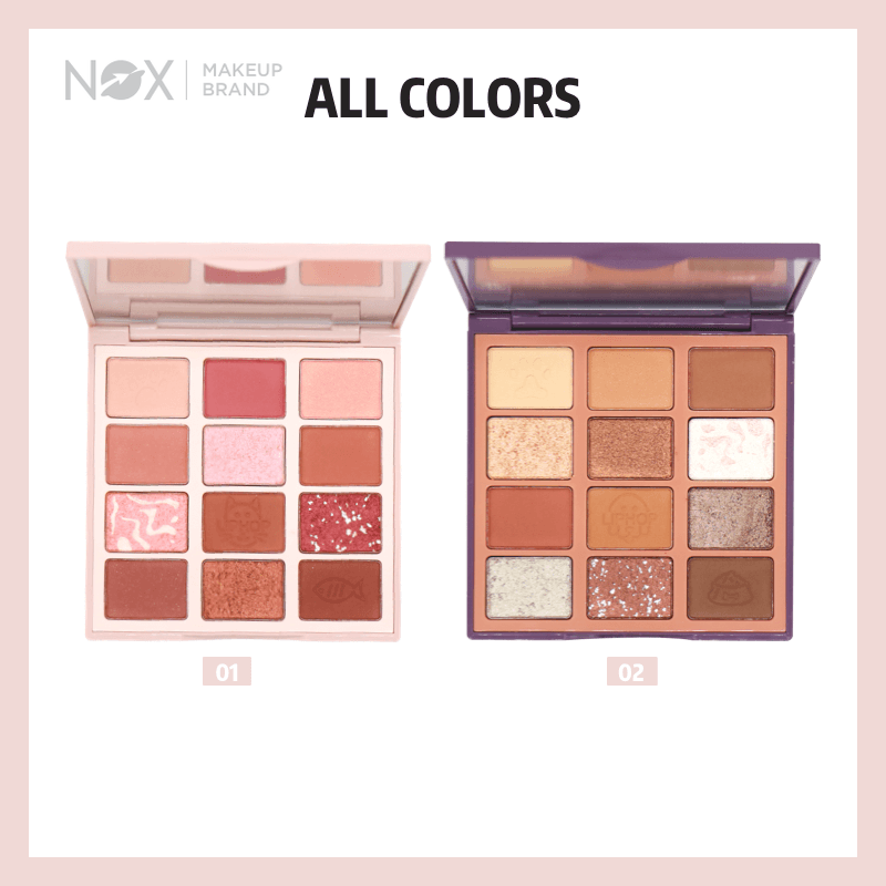 Bảng Phấn Mắt NOX 15g 12 Màu Trang Điểm Chất Lượng Cao | BigBuy360 - bigbuy360.vn