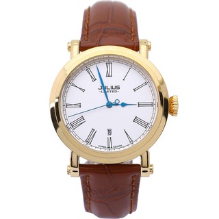 ĐỒNG HỒ NAM JULIUS JAL035 DÂY DA (NÂU)
