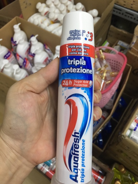 KEM ĐÁNH RĂNG AQUAFRESH dạng ống