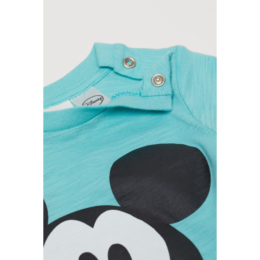 Set Mickey xanh HM UK sale kèm yếm