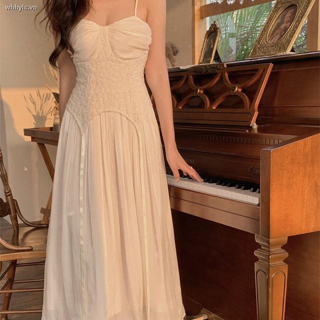 Đầm Đuôi Cá Hai Dây Phối Ren Thời Trang Hè 2021 Cho Nữ | BigBuy360 - bigbuy360.vn