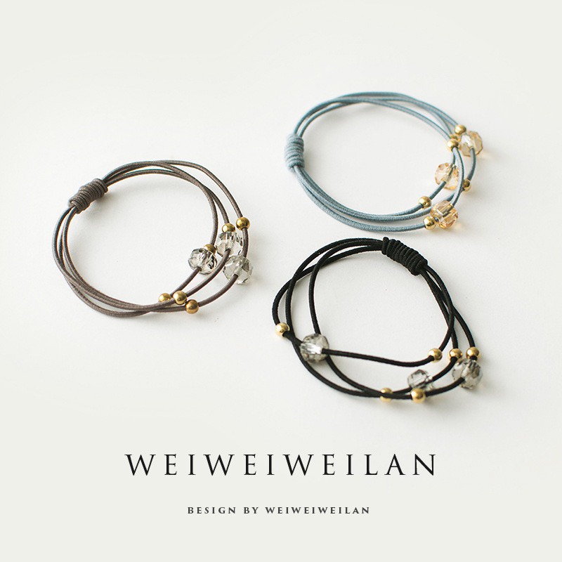 Cột tóc xinh xắn - Vòng tay kiểu Hàn Quốc (01 Cọng)