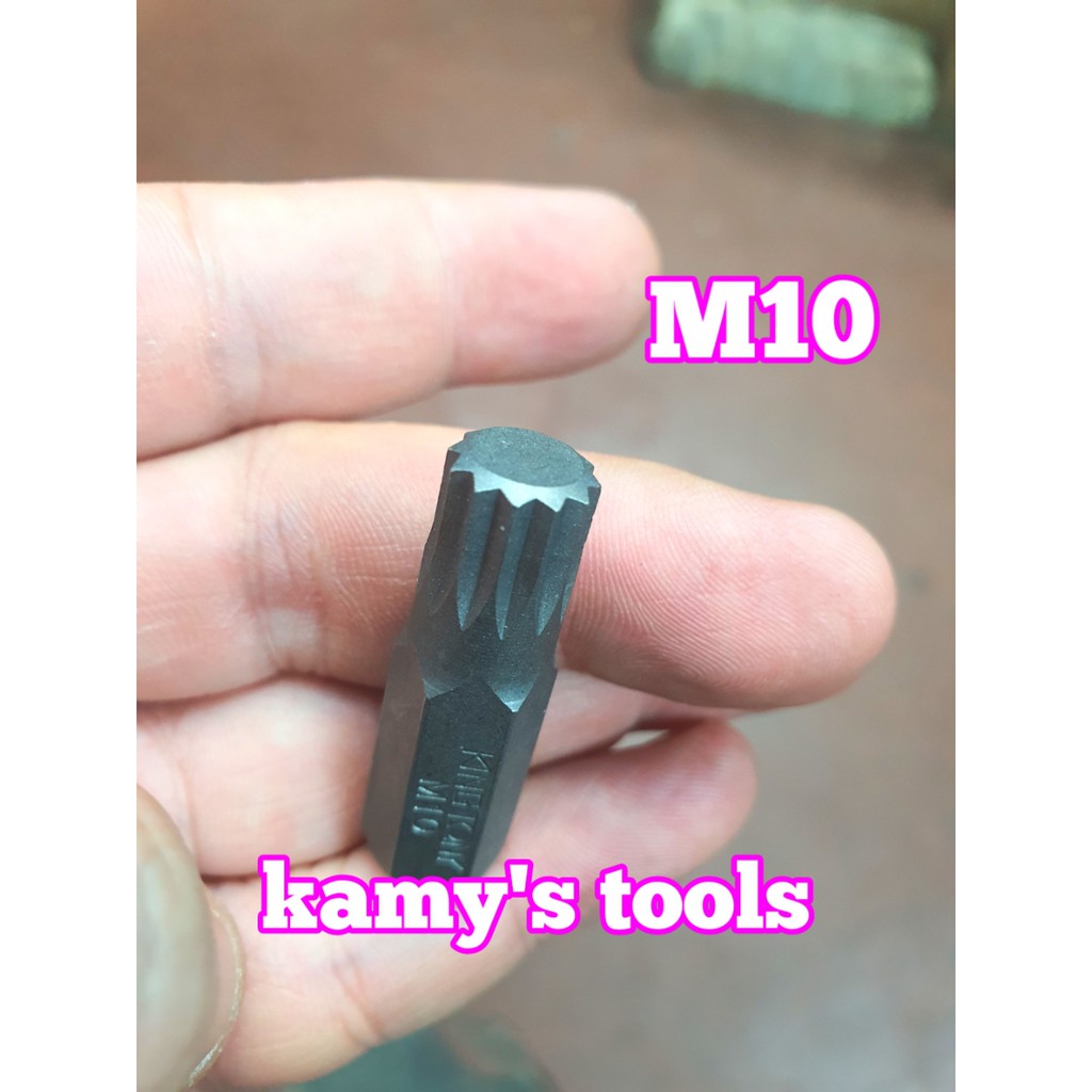 Mũi vít đóng đầu bông Kingtony M10 dài 36mm model 163610M