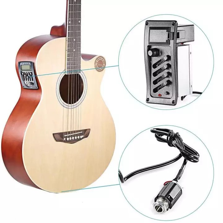 Bộ Khuếch đại âm thanh EQ đàn Guitar 7545R Cao Cấp