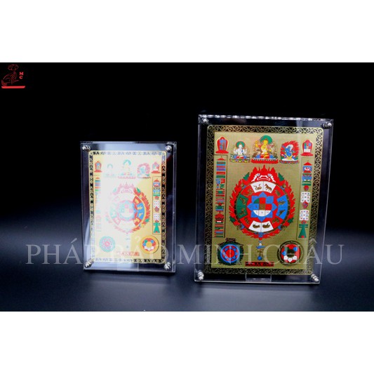 TRANH MICA CỬU CUNG 18 x 14