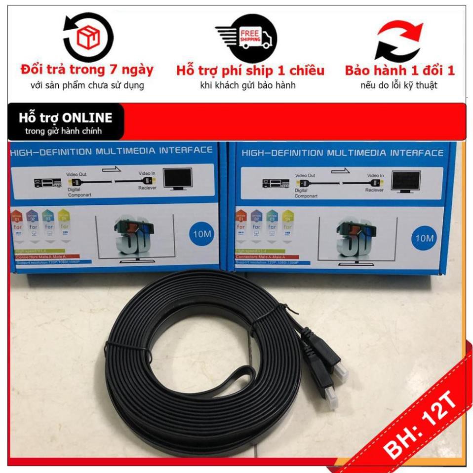 [BH12TH] 🎁 Cáp HDMI HDTV 10m giá tốt nhất