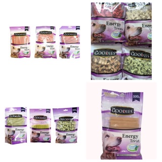 thức ăn vặt cho chó snack Goodies gói 500gr