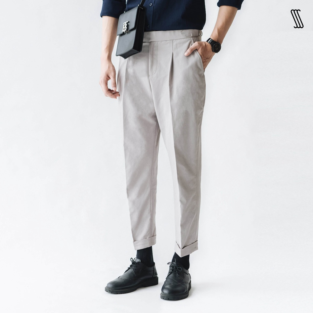 Quần dài nam dáng hàn quốc SSSTUTTER vải cao cấp thiết kế thoải mái lịch sự baggy pants
