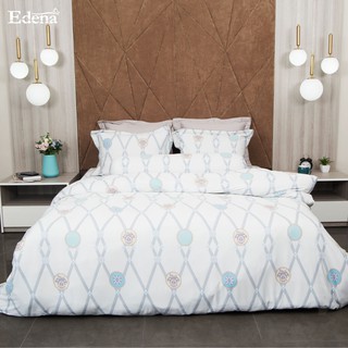 Trọn bộ chăn ga gối 6 món Edena Modal 5004, mềm mại mượt mà