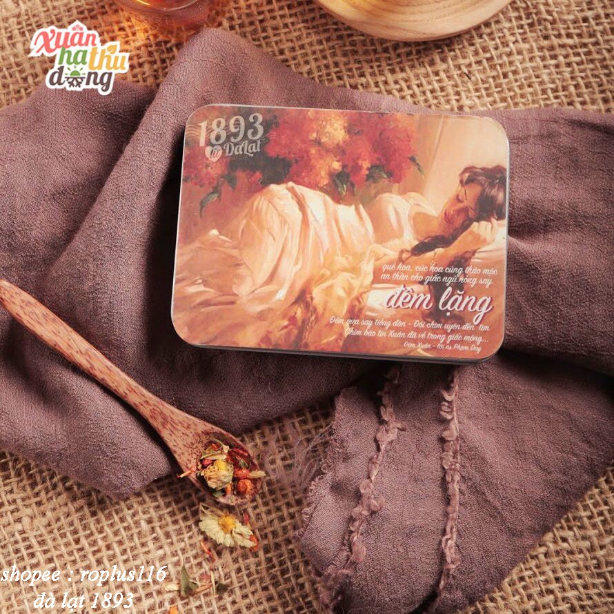 Trà hoa Đêm Lặng Đà Lạt 1893 - Trà buổi tối ngủ ngon | BigBuy360 - bigbuy360.vn
