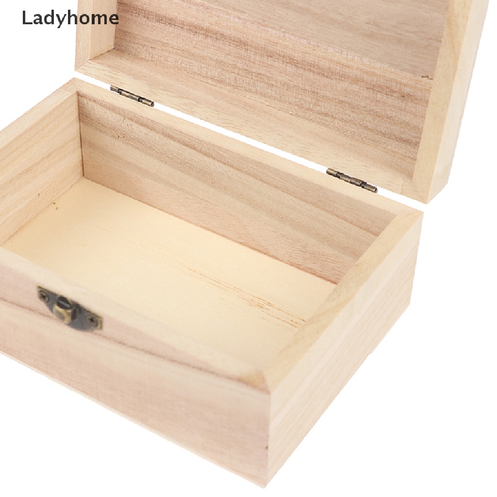 Hộp Đựng Trang Sức Bằng Gỗ Có Nắp Đa Năng