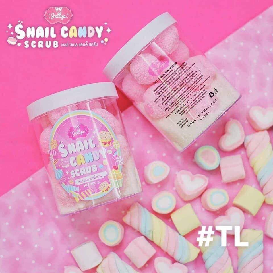 Tẩy tế bào chết kẹo ốc sên Snail candy scrub từ thái lan