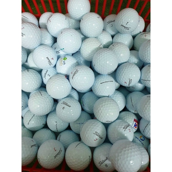 Bóng golf cũ Titleist Pro V1x loại đẹp 98-99% nguyên bản ko sơn lại
