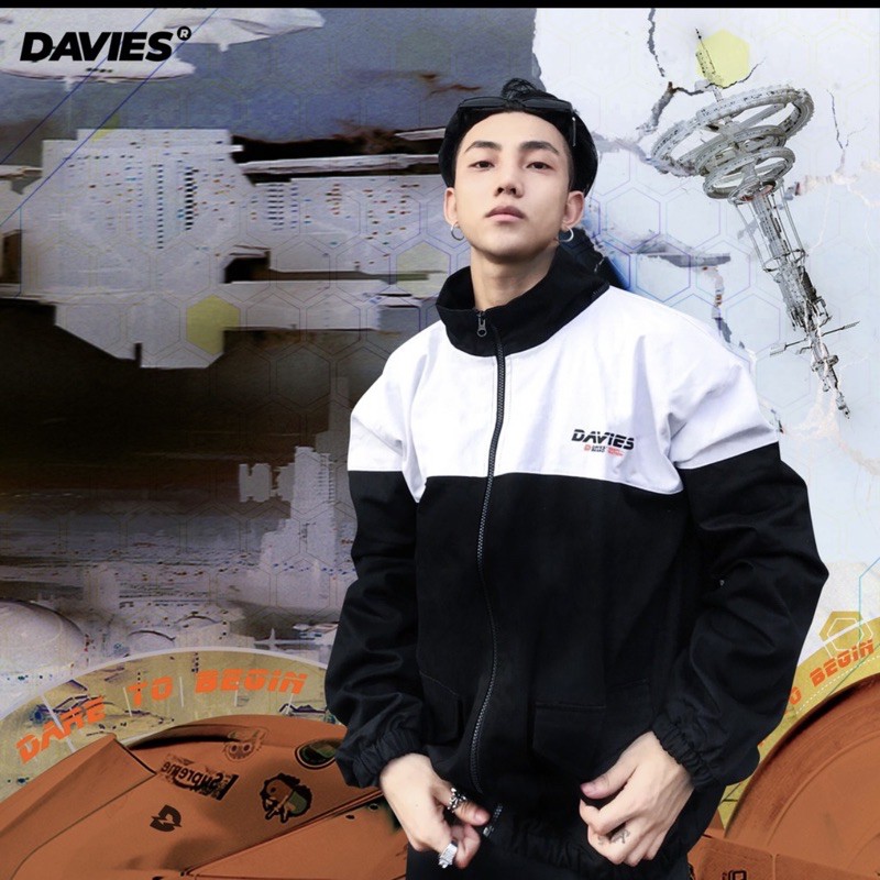 Áp bomber jacket Davies brand
