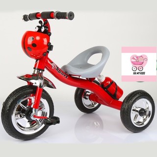Xe đạp 3 bánh con bọ cho bé có bình nước